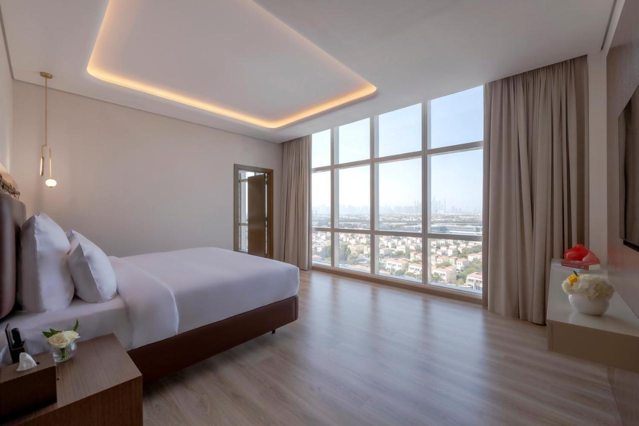 Movenpick Jumeirah Village Triangle 두바이 외부 사진 Suite bedroom