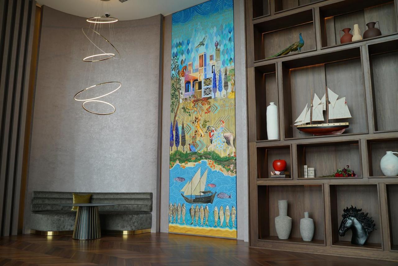 Movenpick Jumeirah Village Triangle 두바이 외부 사진 The interior of the hotel